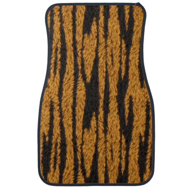 Tiger Fur Design Car Mat (Front)