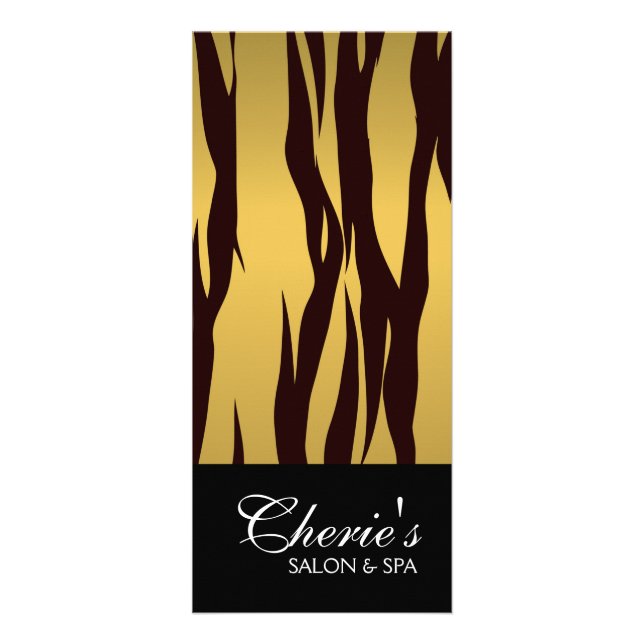 Tiger Fur Rack Card (Front)