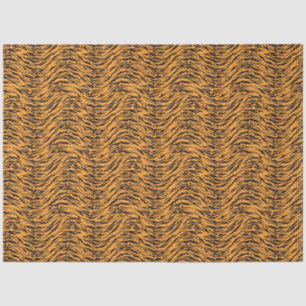 Tiger fur, tiger skin, animal skin pattern tissue paper