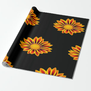 Tiger Gazania Wrapping Paper