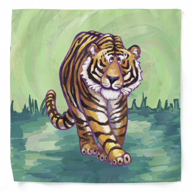 Tiger Gifts & Accessories Bandana (Front)