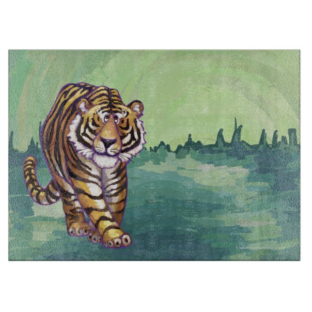 Tiger Gifts & Accessories Cutting Board (Front)