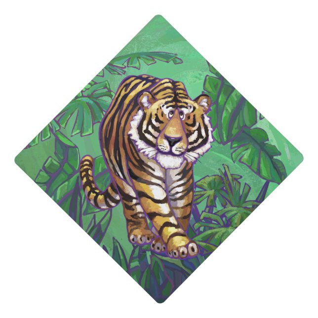 Tiger Gifts & Accessories Graduation Cap Topper (Front)