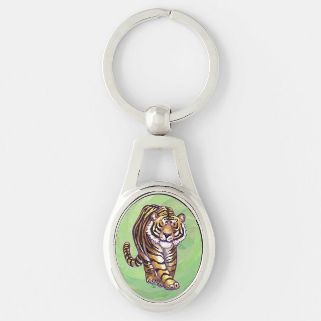 Tiger Gifts & Accessories Keychain (Front)