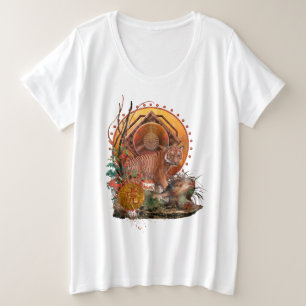 "TIGER GLORY" Malayan Tiger Plus Size T-Shirt