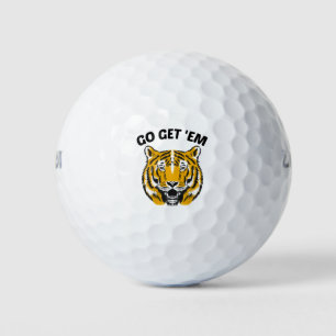 TIGER GO GET 'EM GOLF BALLS
