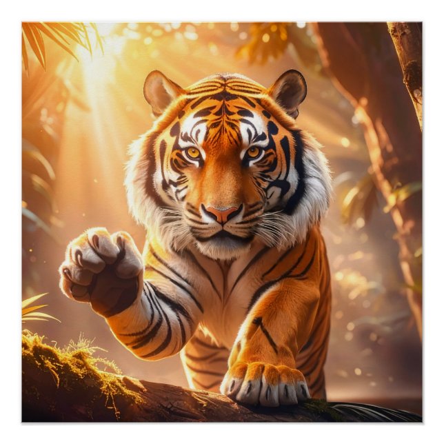 Tiger - Golden Tiger Poster (Front)