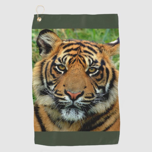 Tiger Golf Towel (Front)