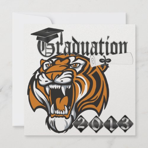 Tiger Graduation _ SRF Invitation