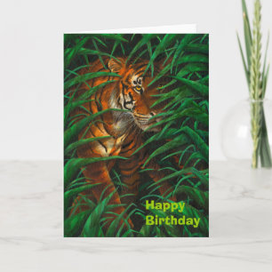 Tiger Greeting Card