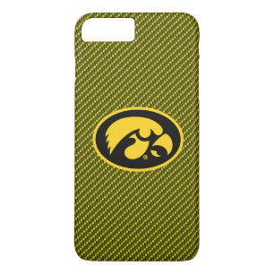 Tiger Hawk Logo Carbon Fiber Pattern iPhone 8 Plus/7 Plus Case