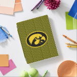 Tiger Hawk Logo | Carbon Fiber Pattern iPad Smart Cover<br><div class="desc">Check out these official UI products. All of these products are customizable so you can add your class year,  name,  or sport. Personalize your Iowa University merchandise on Zazzle.com!  You can find something here to show off your Hawkeye pride every day!</div>