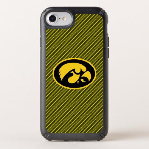 Tiger Hawk Logo  Carbon Fiber Pattern Speck iPhone SE876s6 Case