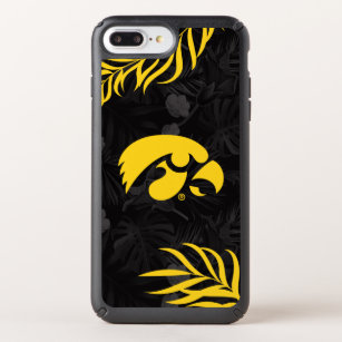Tiger Hawk Logo   Hawaiian Floral Speck iPhone Case
