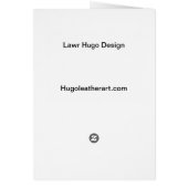 Tiger Head Cards (Back)
