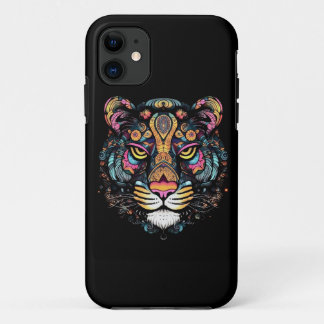 Tiger Head iPhone 11 Case