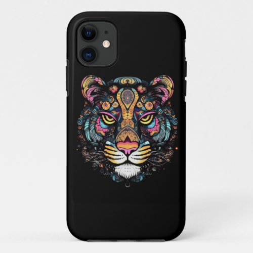 Tiger Head  iPhone 11 Case