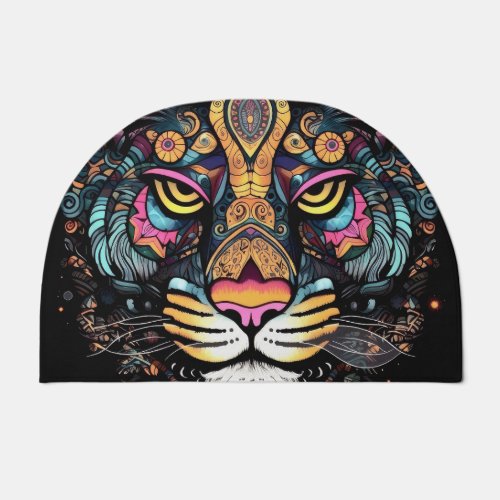 Tiger Head  Doormat