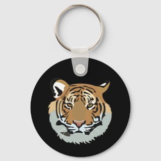 Tiger Head Face Wild Animal Tiger
