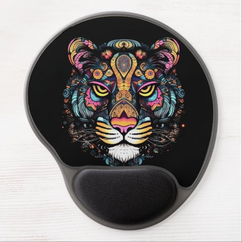 Tiger Head  Gel Mouse Pad