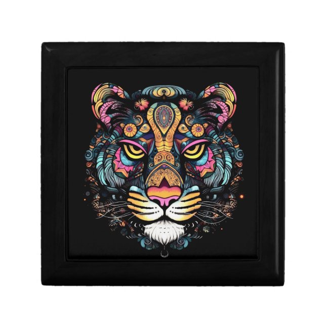 Tiger Head  Gift Box (Front)