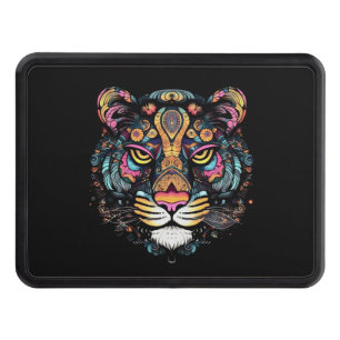 Tiger Head Hitch Cover