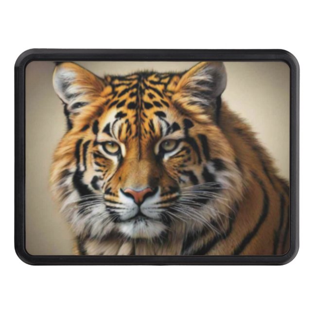 Tiger Head Hitch Cover (Front)