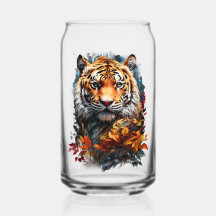 Tiger head in the jungle / Tiger Kopf im Dschung