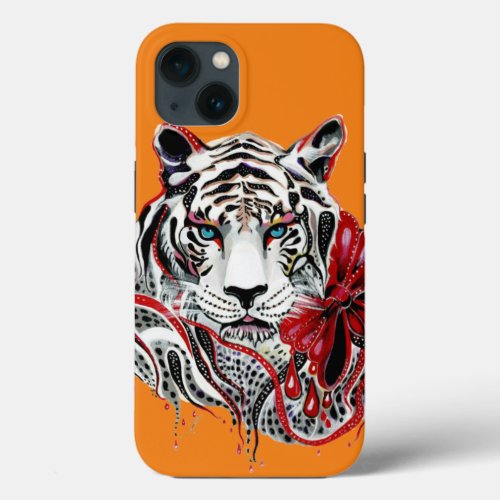 Tiger head iPhone and iPad Cover Design