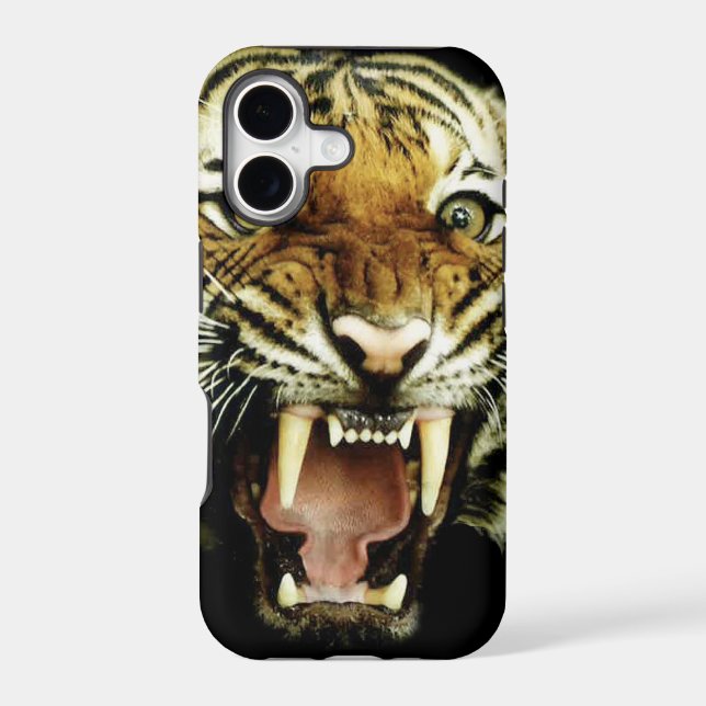 Tiger Head Iphone Case (Back)