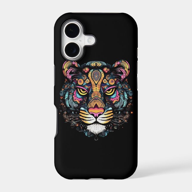 Tiger Head  Iphone Case (Back)