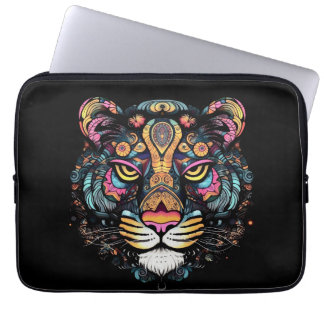Tiger Head Laptop Sleeve