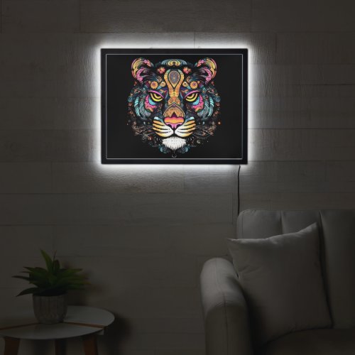Tiger Head  LED Sign