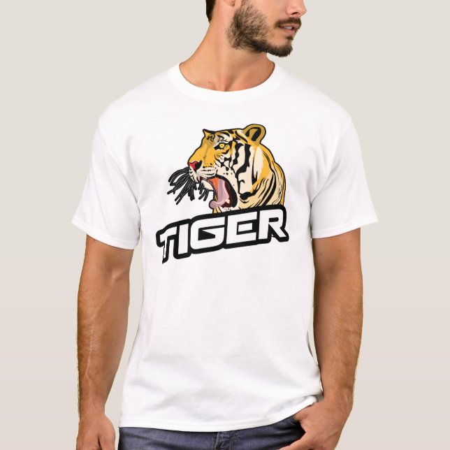 Tiger Head Logo-13951 T-Shirt (Front)