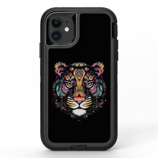 Tiger Head  OtterBox Defender iPhone 11 Case
