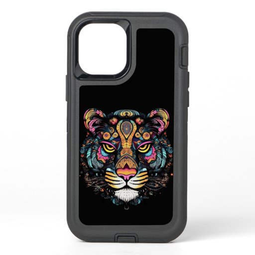 Tiger Head  OtterBox Defender iPhone 12 Pro Case