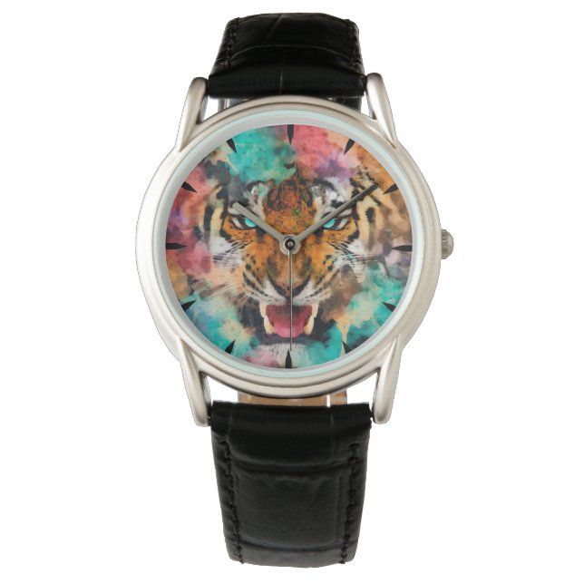 Tiger Head Watch (Front)