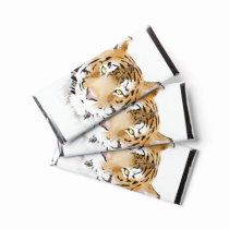 Tiger Head Watercolor Birthday Thank you Hershey Bar Favors