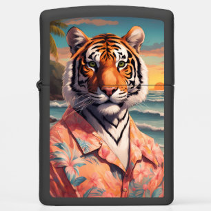Tiger Holiday Zippo Lighter