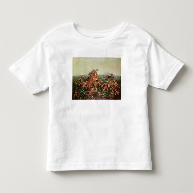 Tiger Hunt, 1892 (oil on canvas) Toddler T-shirt (Front)