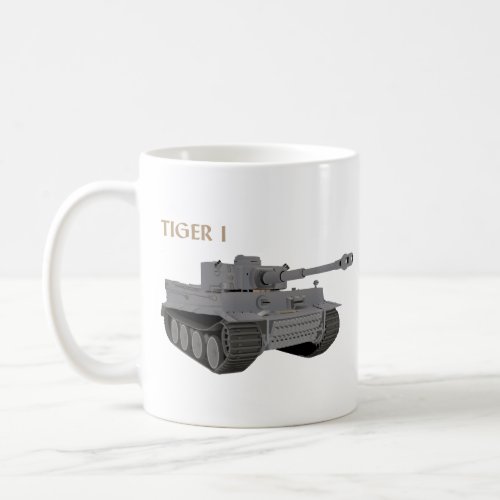 Tiger I German WW2 Tank Coffee Mug