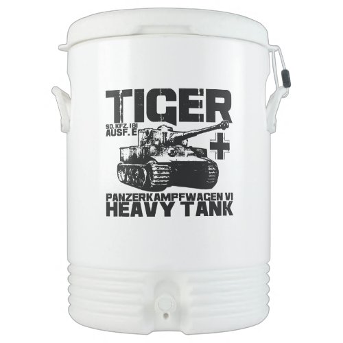 Tiger I Igloo Half Gallon Beverage Cooler