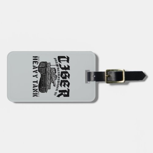 Tiger I Luggage Tag