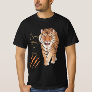 Tiger- I roar again and again t-shirt