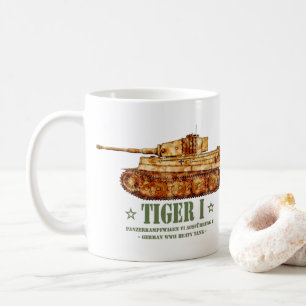 Tiger I World War Two German Heavy Tank Panzer WW2 Coffee Mug