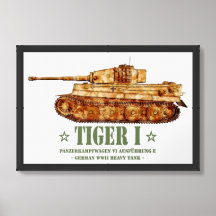 Tiger I World War Two German Heavy Tank Panzer WW2