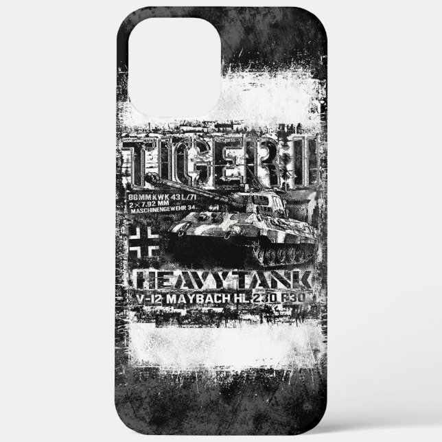 Tiger II Case-Mate iPhone Case (Back)
