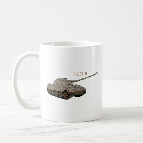 Tiger II German WW2 Battle Tank Coffee Mug