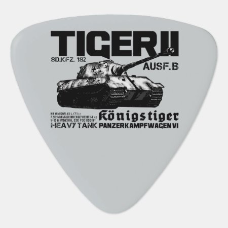 Tiger Ii Groverallman Guitar Pick