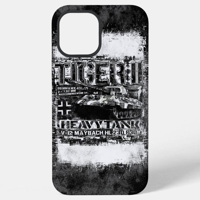 Tiger II Iphone Case (Back)